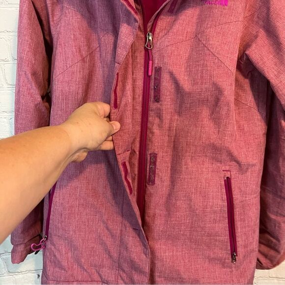 The North Face Kalispell Triclimate Jacket Women's Size Small Dramatic Pink - Picture 2 of 9